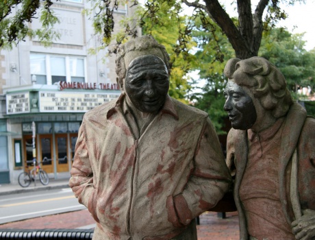 Davis Square Statues #4
